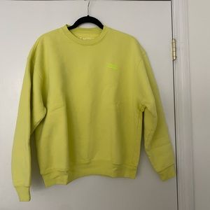 NWOT Set Active Highlighter Crewneck Sweatshirt Xs